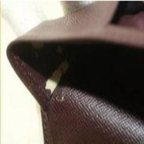 Authentic Louis Vuitton Wallet Agenda Diary Cover Taiga LV Vintage - Picture 2 of 11